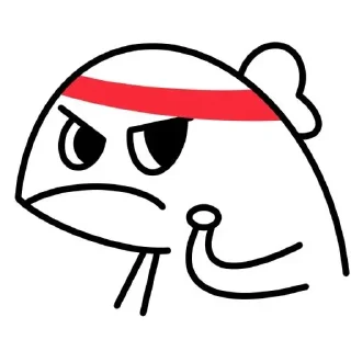 🤝 emoji 叮当的静态表情包 Telegram sticker 20 of 105