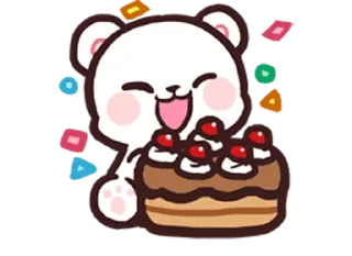 Sticker from Milk Mocha Bears