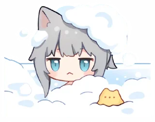 😶 emoji Nachoneko LINE² Telegram sticker 15 of 24