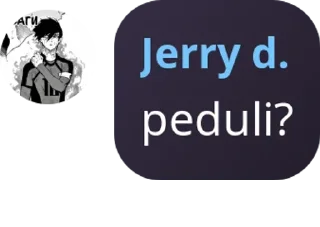 Sticker from Jerry