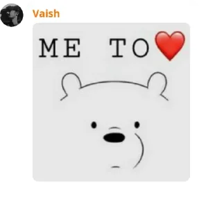 ❤️ emoji Bear Telegram sticker 13 of 17