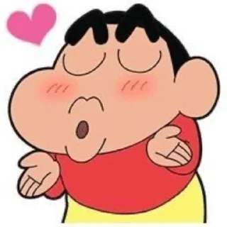 😘 emoji Sinchan @deazzle Telegram sticker 9 of 10