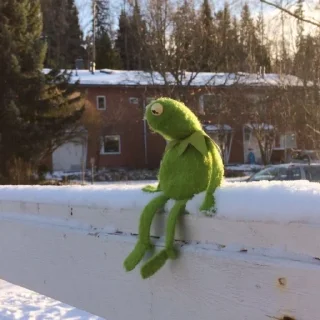 🐸 emoji Kermit Telegram sticker 19 of 25