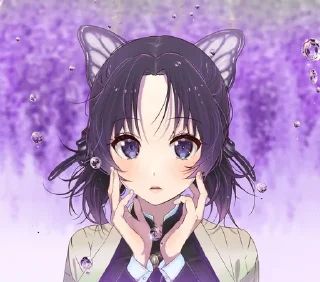 🦋 emoji Shinobu kocho Telegram sticker 6 of 11