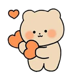 🐻 emoji Bear ♡ @aestheticstikerpack Telegram sticker 13 of 20
