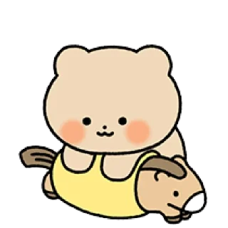 🐻 emoji Bear ♡ @aestheticstikerpack Telegram sticker 7 of 20