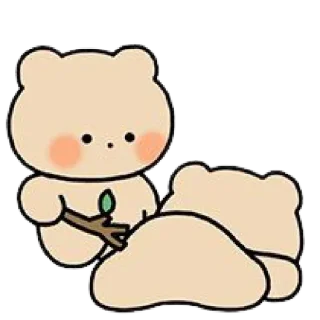 🐻 emoji Bear ♡ @aestheticstikerpack Telegram sticker 19 of 20