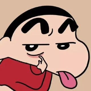 😛 emoji sinchan Telegram sticker 12 of 17