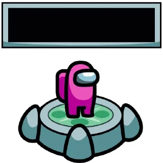 Sticker from Among Us