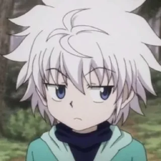😒 emoji Killua Telegram sticker 6 of 13