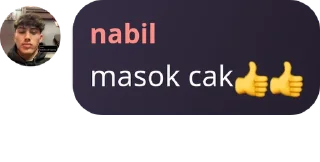 🖤 emoji rondo anak telu🤙🤙 Telegram sticker 7 of 24