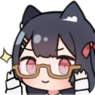 😼 emoji x_x Telegram sticker 19 of 37