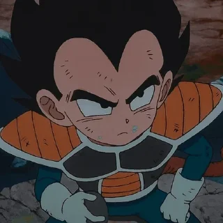 🐐 emoji Vegeta @AnimeStickers999 Telegram sticker 21 of 26