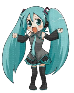 💃 emoji Hatsune Miku Telegram sticker 18 of 27
