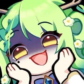 🌟 emoji 凛娜明明就很可爱！ @linna_kawaii Telegram sticker 12 of 69
