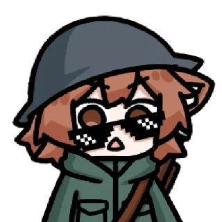 😎 emoji 小西椋 @zhaxia_cn Telegram sticker 11 of 64