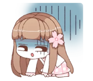 😓 emoji louvelle | @cutestickers4you Telegram sticker 14 of 40