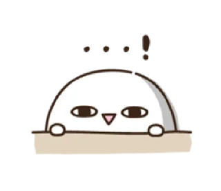 😐 emoji tteokmungchi | @cutestickers4you Telegram sticker 8 of 32
