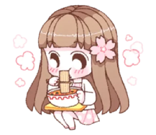😋 emoji louvelle | @cutestickers4you Telegram sticker 24 of 40