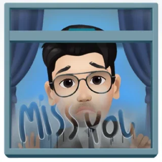 😟 emoji DoT expression Telegram sticker 23 of 53