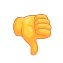 👎 emoji Emoji Stickers Pack @Eagle_Crypto_Team Telegram sticker 19 of 50