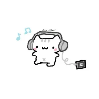🎶 emoji Kitty Telegram sticker 9 of 47