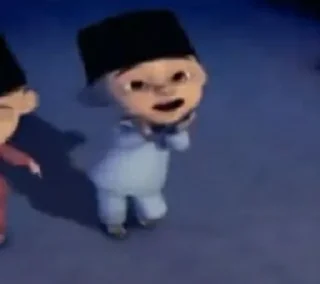 😊 emoji Upin ipin dan kawan kawan -- @alixendr Telegram sticker 13 of 17