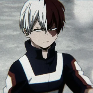 ⛓️ emoji Shoto Todoroki @StickerKeep Telegram sticker 18 of 40
