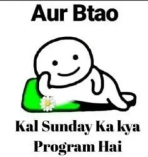 Sticker from Aur batao
