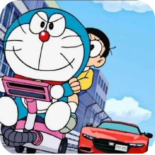 🚗 emoji Doremon 😊 Telegram sticker 17 of 28
