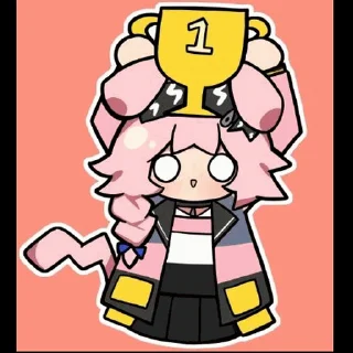 🙌 emoji 小粉猪 Telegram sticker 16 of 47