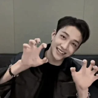 ⏳ emoji Bangchan by @hottestbang Telegram sticker 12 of 54