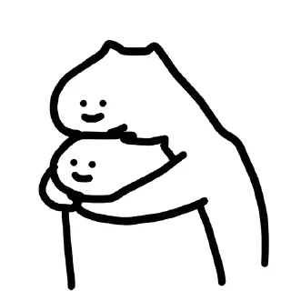 🫂 emoji 什么猫6-9(@whatcccat) Telegram sticker 13 of 110
