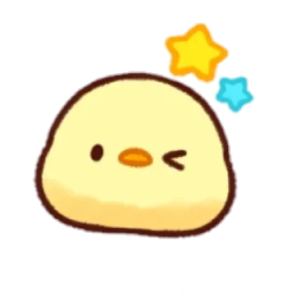 😉 emoji cute chick Emoji Telegram sticker 5 of 32
