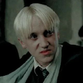 🐍 emoji Draco Malfoy @stikerwestern Telegram sticker 7 of 60