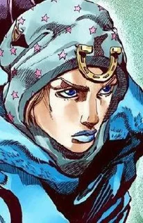 😃 emoji Johnny Joestar by @shinmentakezou Telegram sticker 6 of 18