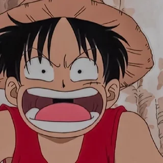 ✨ emoji Luffy Telegram sticker 14 of 33