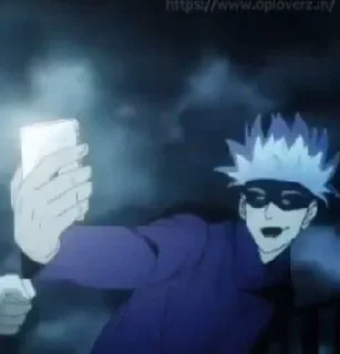🕶 emoji gojo satoru by @gcdsinner Telegram sticker 16 of 37