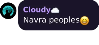 🤧 emoji Floating Cloud ☁️☁️ Telegram sticker 21 of 40