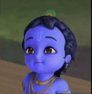 ❤️ emoji little krisna @Ch0iJuIia Telegram sticker 17 of 27