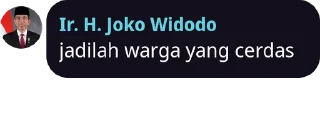 🇲🇨 emoji Jokowi berkata Telegram sticker 9 of 39