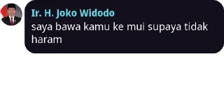 🇲🇨 emoji Jokowi berkata Telegram sticker 13 of 39