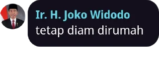 🇲🇨 emoji Jokowi berkata Telegram sticker 8 of 39