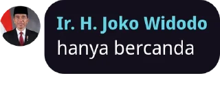 🇲🇨 emoji Jokowi berkata Telegram sticker 17 of 39