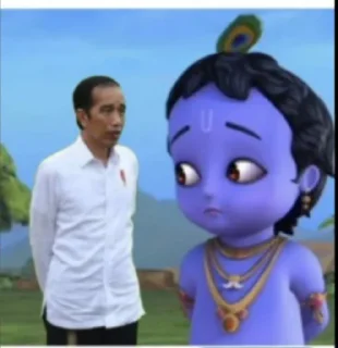 🤘 emoji little krisna @Ch0iJuIia Telegram sticker 18 of 27
