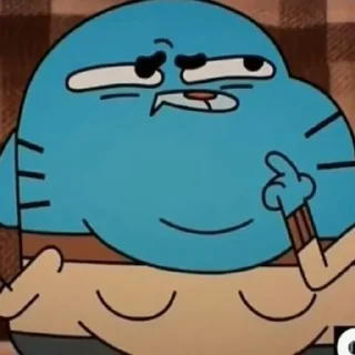 🤔 emoji gumball @BLUESPRIDE Telegram sticker 21 of 120