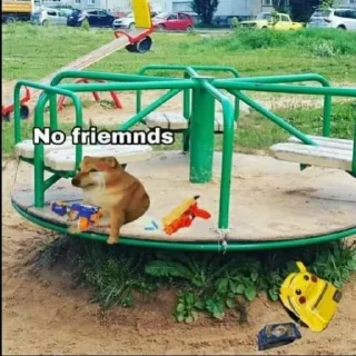 ⛅️ emoji Cheems Dog Supremacy Telegram sticker 24 of 120