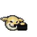 🛂 emoji LIHKG Dog Animated (Unofficial) Telegram sticker 7 of 50