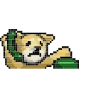 ☎️ emoji LIHKG Dog Animated (Unofficial) Telegram sticker 6 of 50
