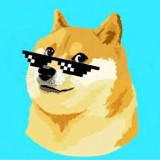 😎 emoji Cheems Telegram sticker 7 of 92